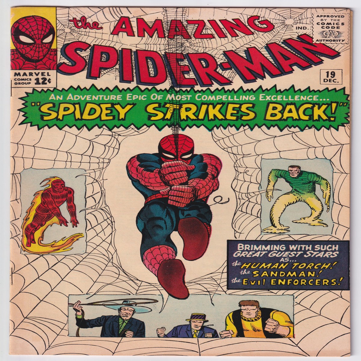 AMAZING SPIDER-MAN (1963) #019 VF (8.0)