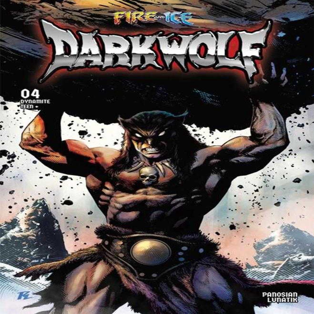 Fire And Ice Darkwolf #4 Cover B Riccardo Latina Variant