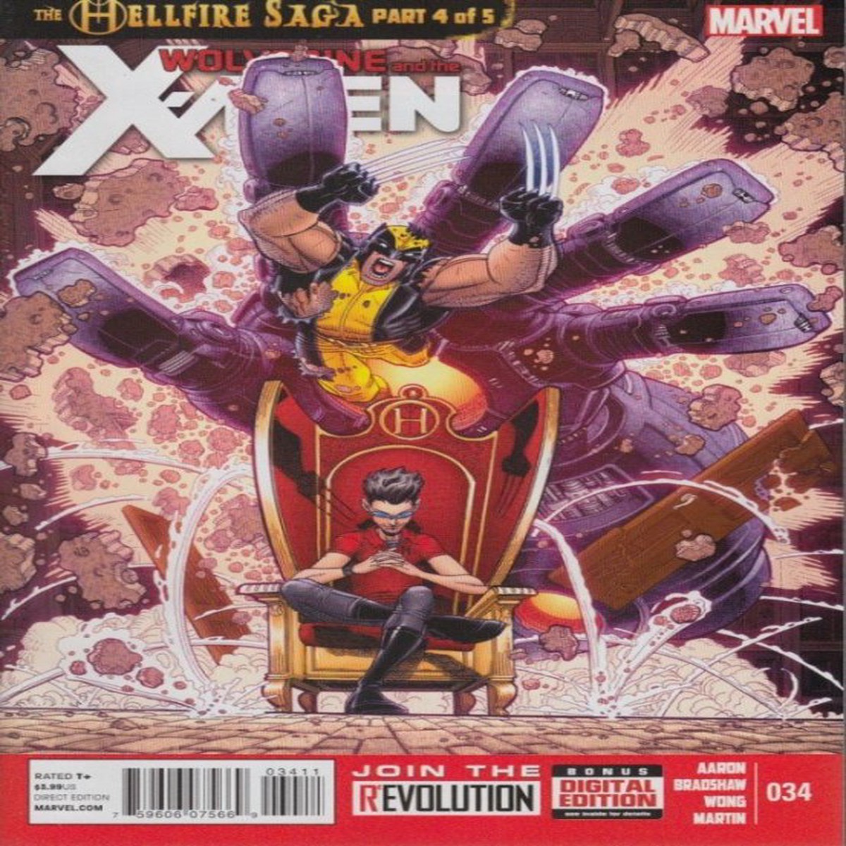 WOLVERINE AND X-MEN #34