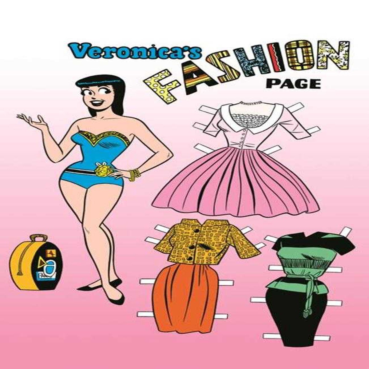 Archie Comics 85 Th Anniversary Presents Betty & Veronica Fashion Pages (One Shot) Cover C Dan Decarlo Veronica Pin Up Variant