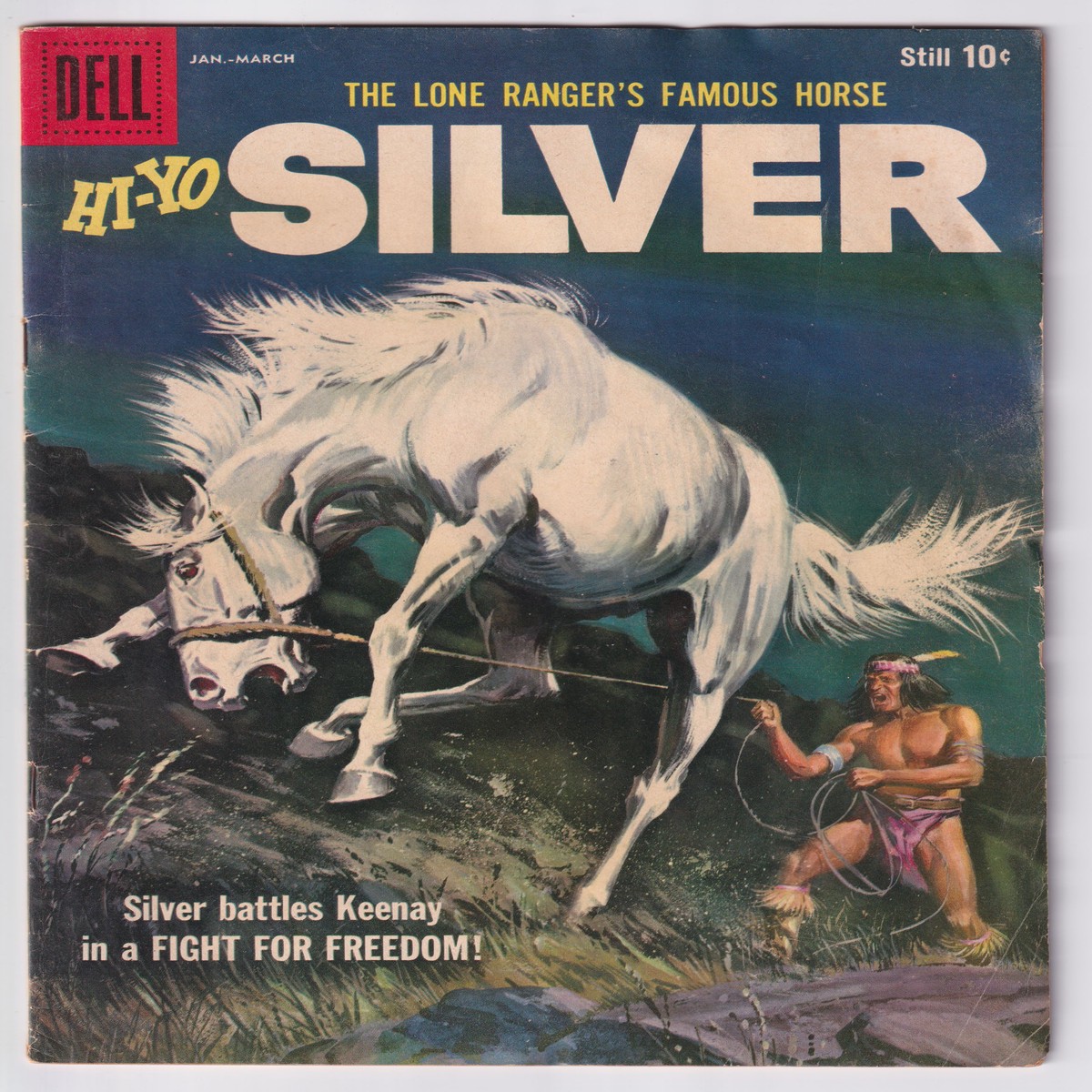 LONE RANGERS FAMOUS HORSE HI-YO SILVER #29 VG
