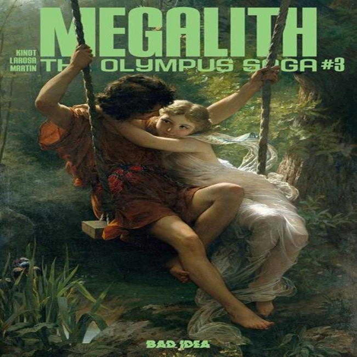 Olympus Saga Megalith #3 (Of 3) Cover C Pierre Aguste Cot Old Masters Variant