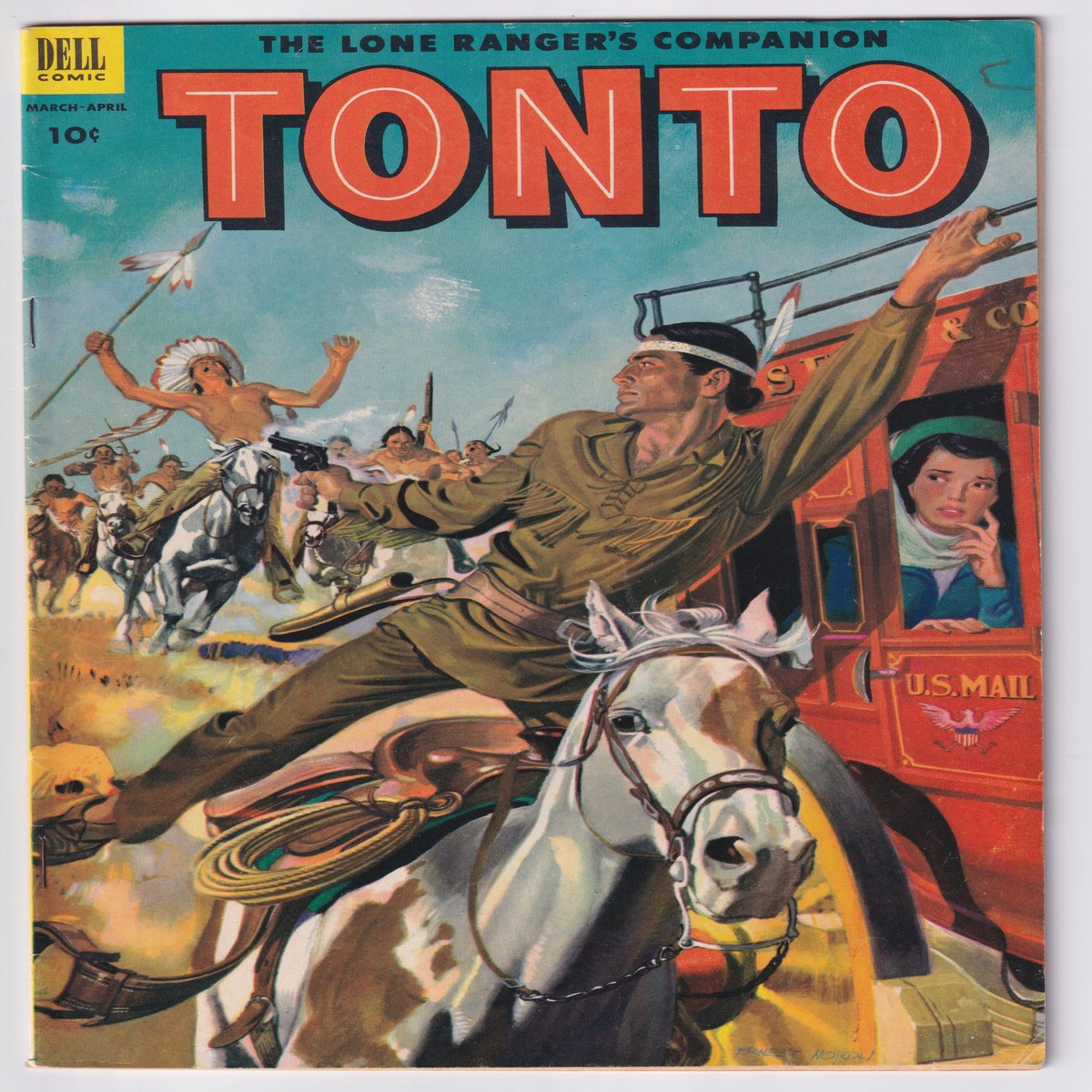 LONE RANGERS COMPANION TONTO #10 FN/VF