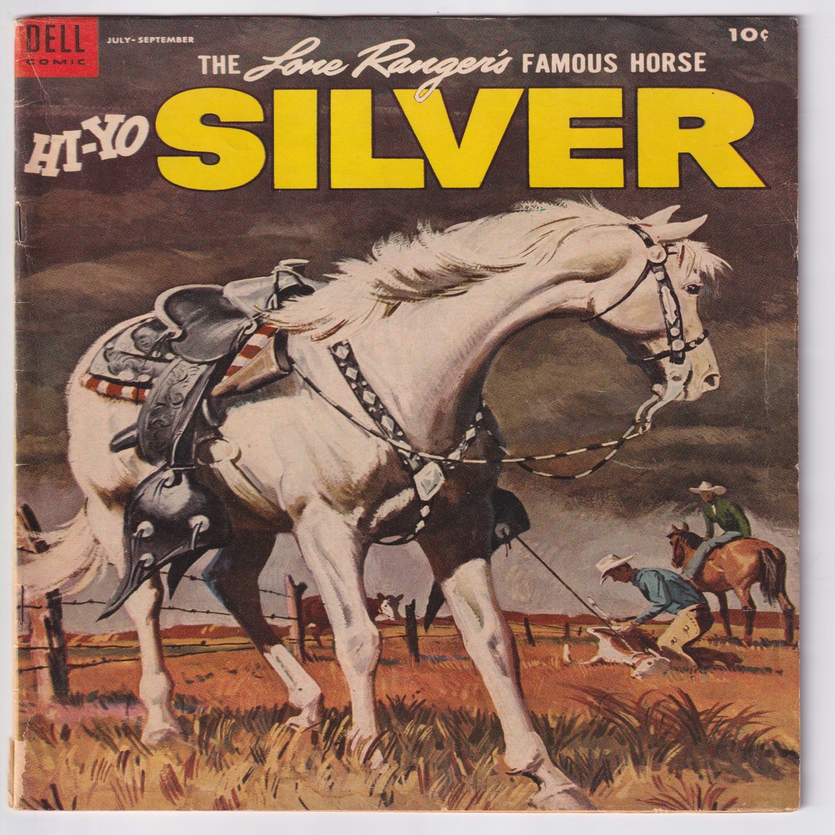 LONE RANGERS FAMOUS HORSE HI-YO SILVER #11 VG