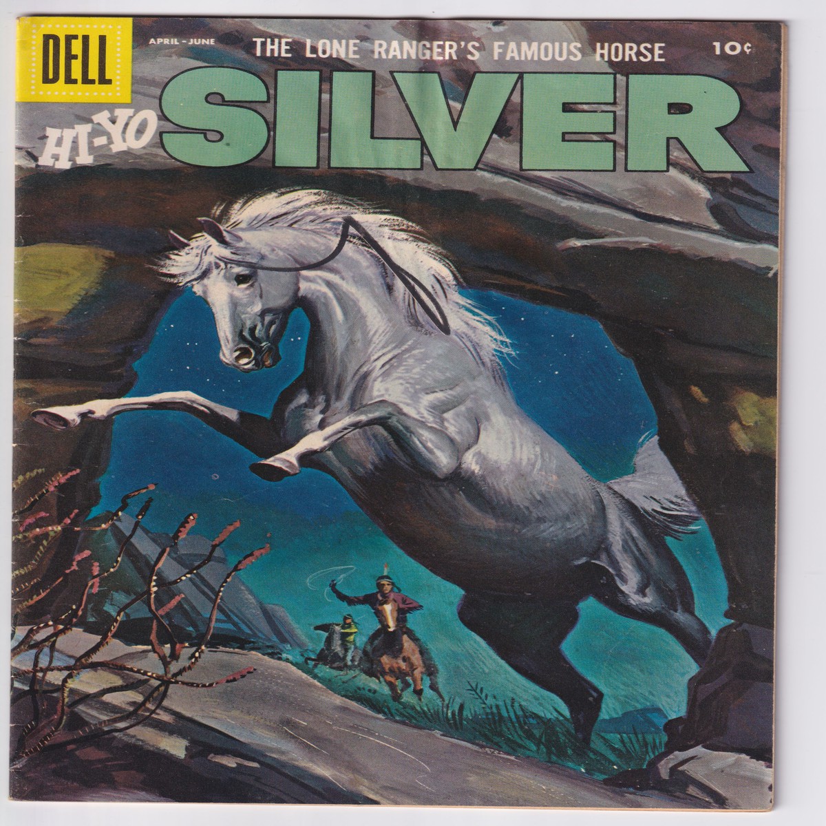 LONE RANGERS FAMOUS HORSE HI-YO SILVER #18 VG