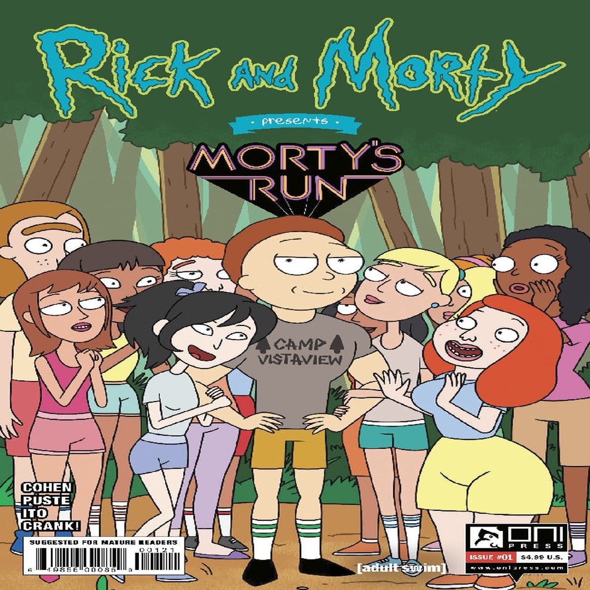 RICK AND MORTY PRESENTS MORTYS RUN #1 CVR B FEISTER