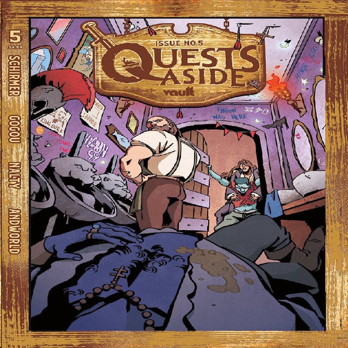 QUESTS ASIDE #5 CVR A GOGOU