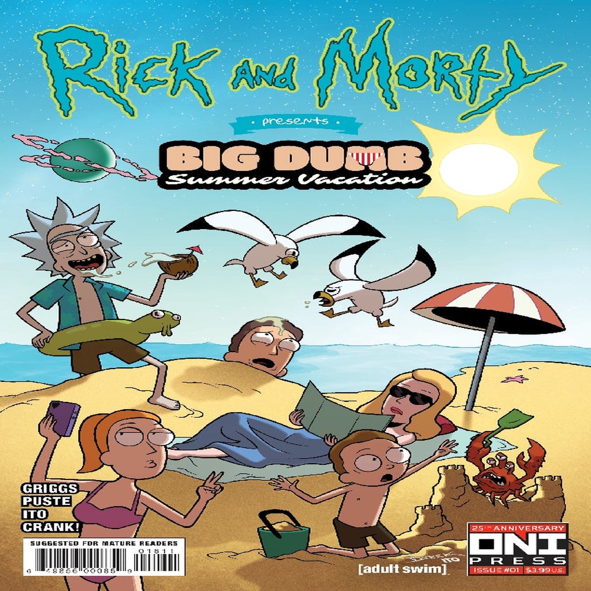 RICK & MORTY PRESENTS BIG DUMB SUMMER VACATION #1 CVR A ITO