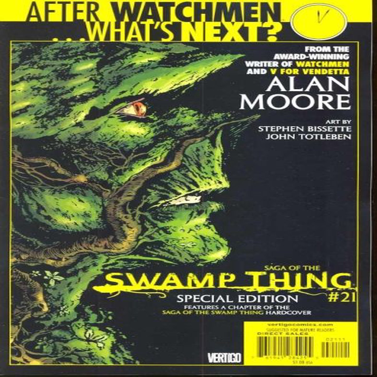 SAGA OF THE SWAMP THING SPECIAL EDITION #21