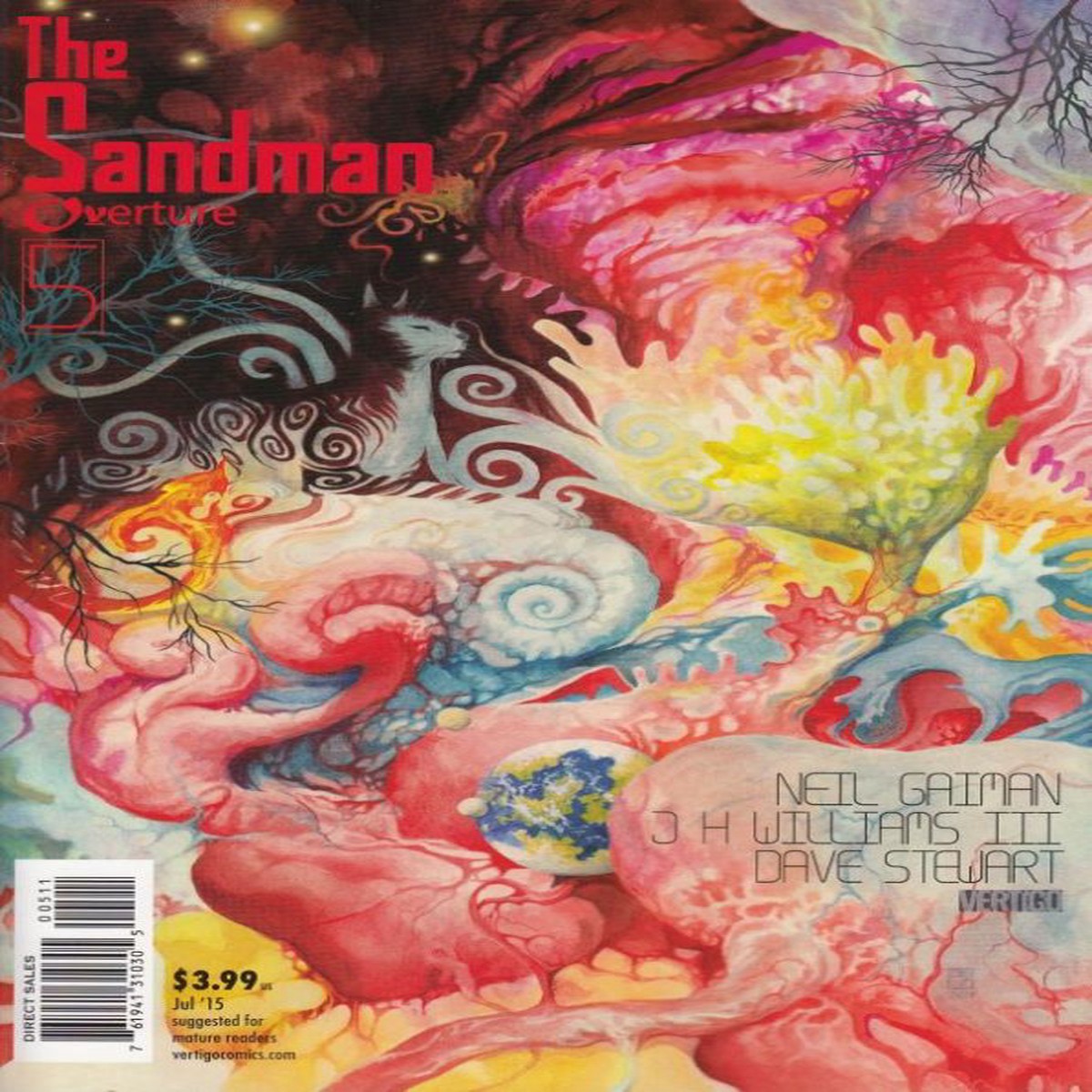 SANDMAN OVERTURE #5 (OF 6) CVR A (MR)