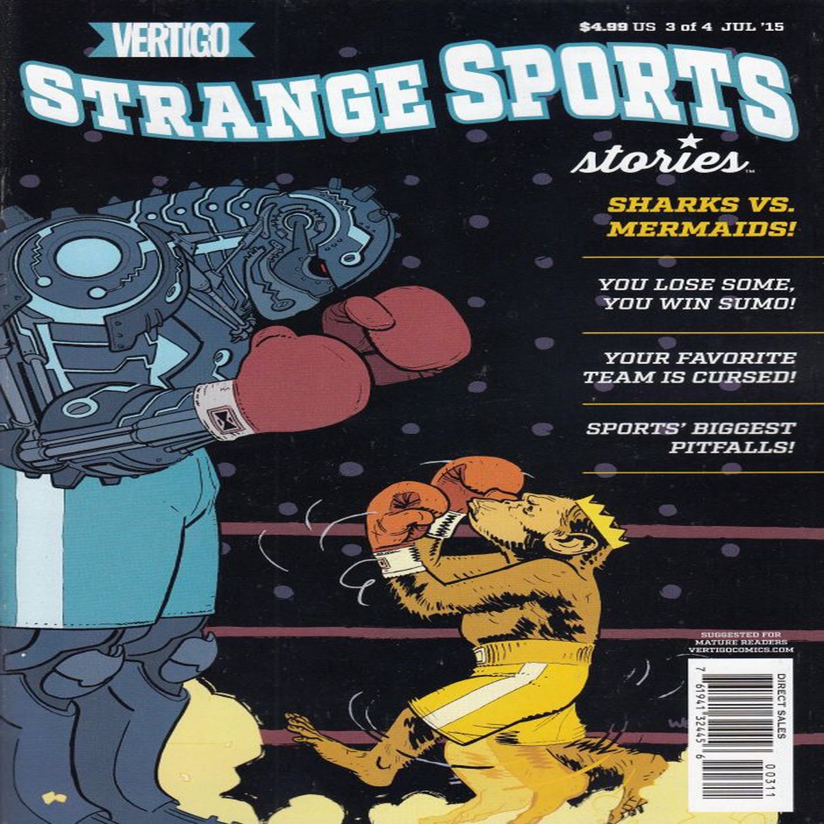 STRANGE SPORTS STORIES #3 (OF 4) (MR)
