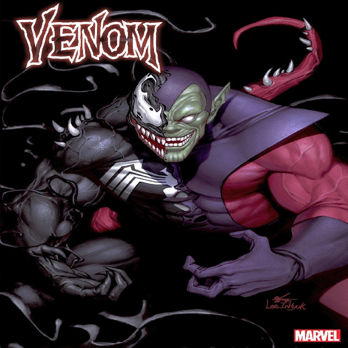 Venom (2021) #08 INHYUK LEE SKRULL VAR