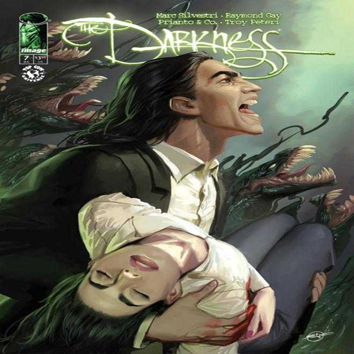 Darkness (2025) #7 Cover A Stjepan Sejic
