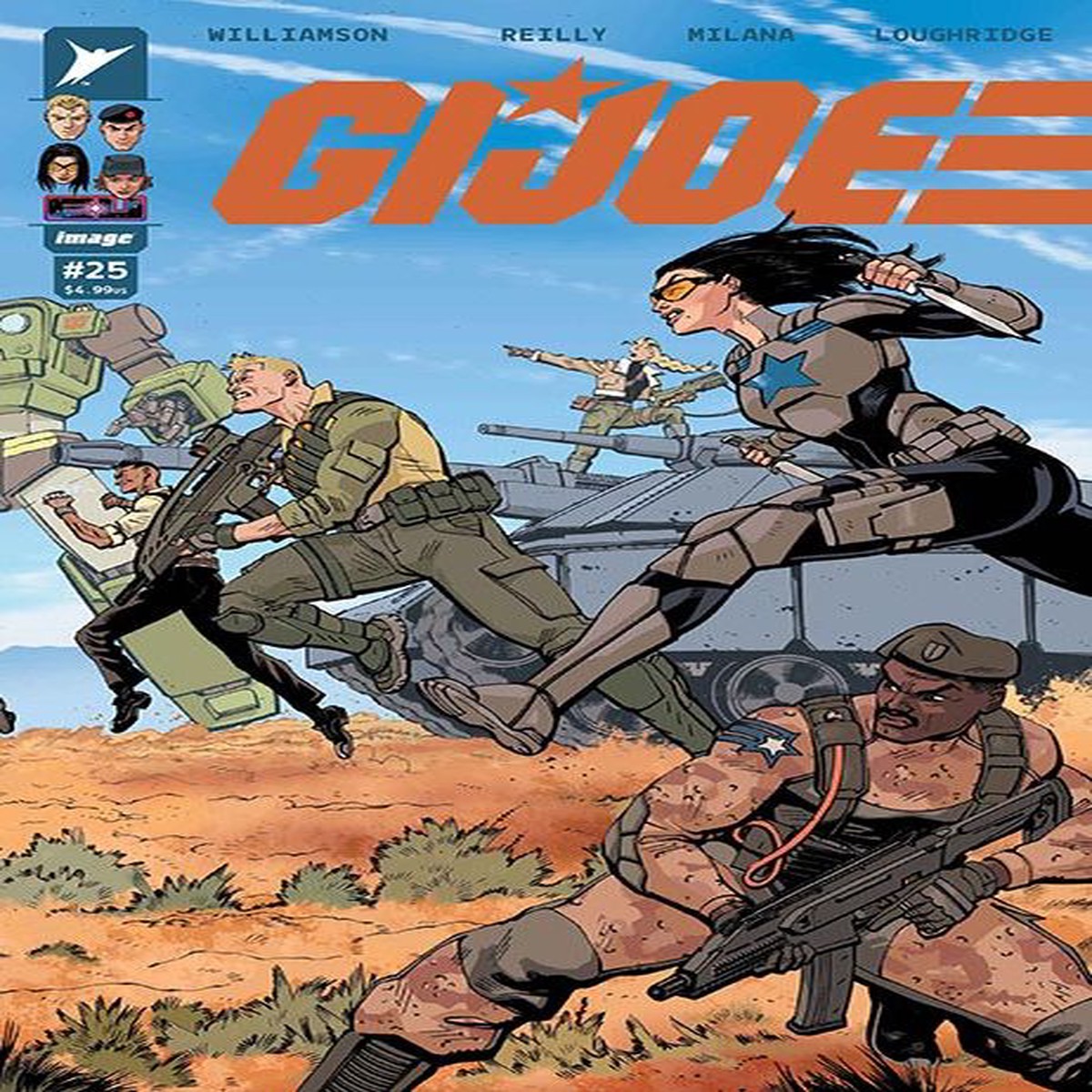 G.I. Joe #25 Cover A Tom Reilly Wraparound
