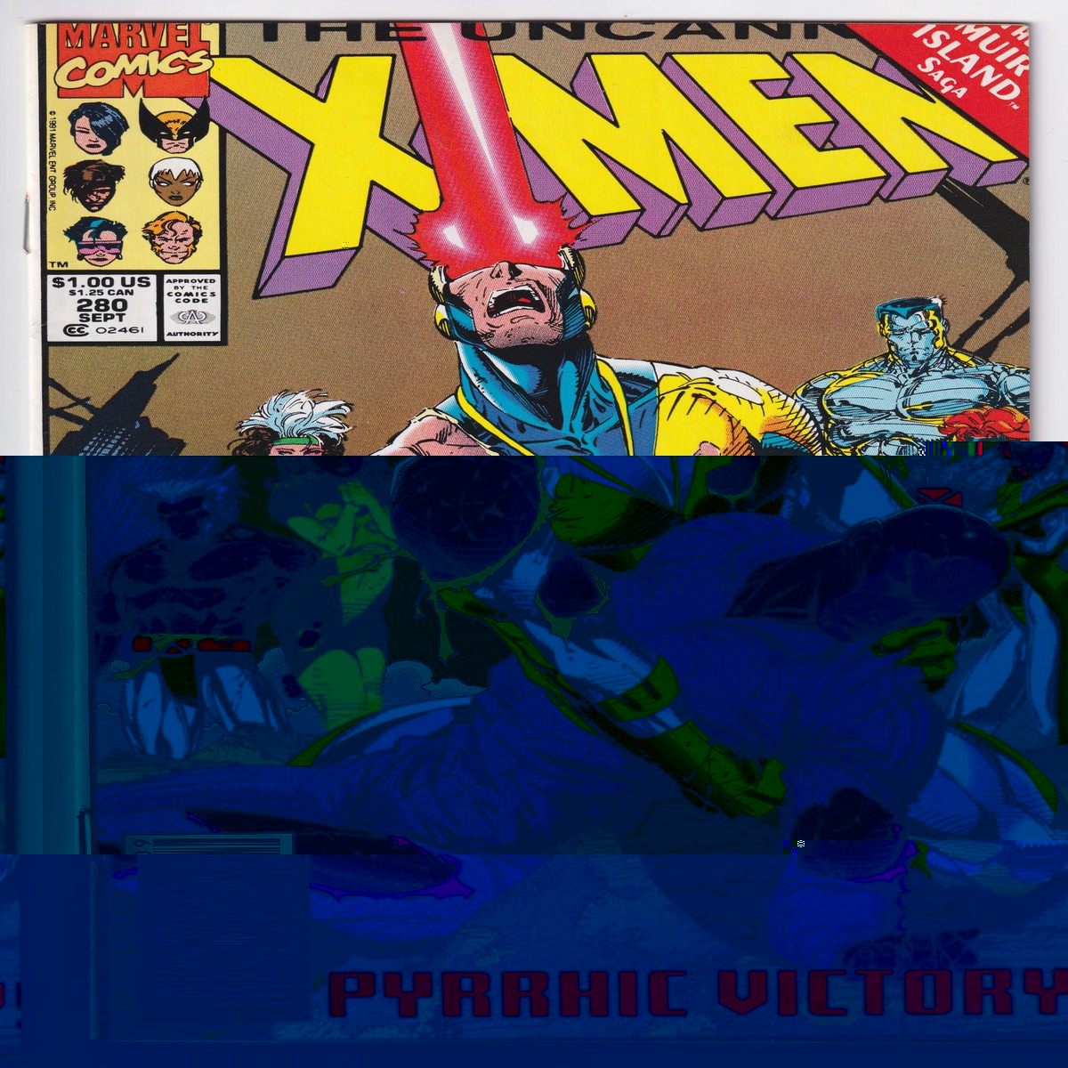 UNCANNY X-MEN (1963) #280 VF+