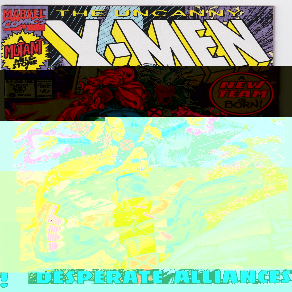 UNCANNY X-MEN (1963) #281 NM-