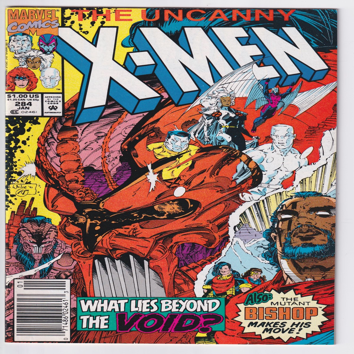 UNCANNY X-MEN (1963) #284 VF-