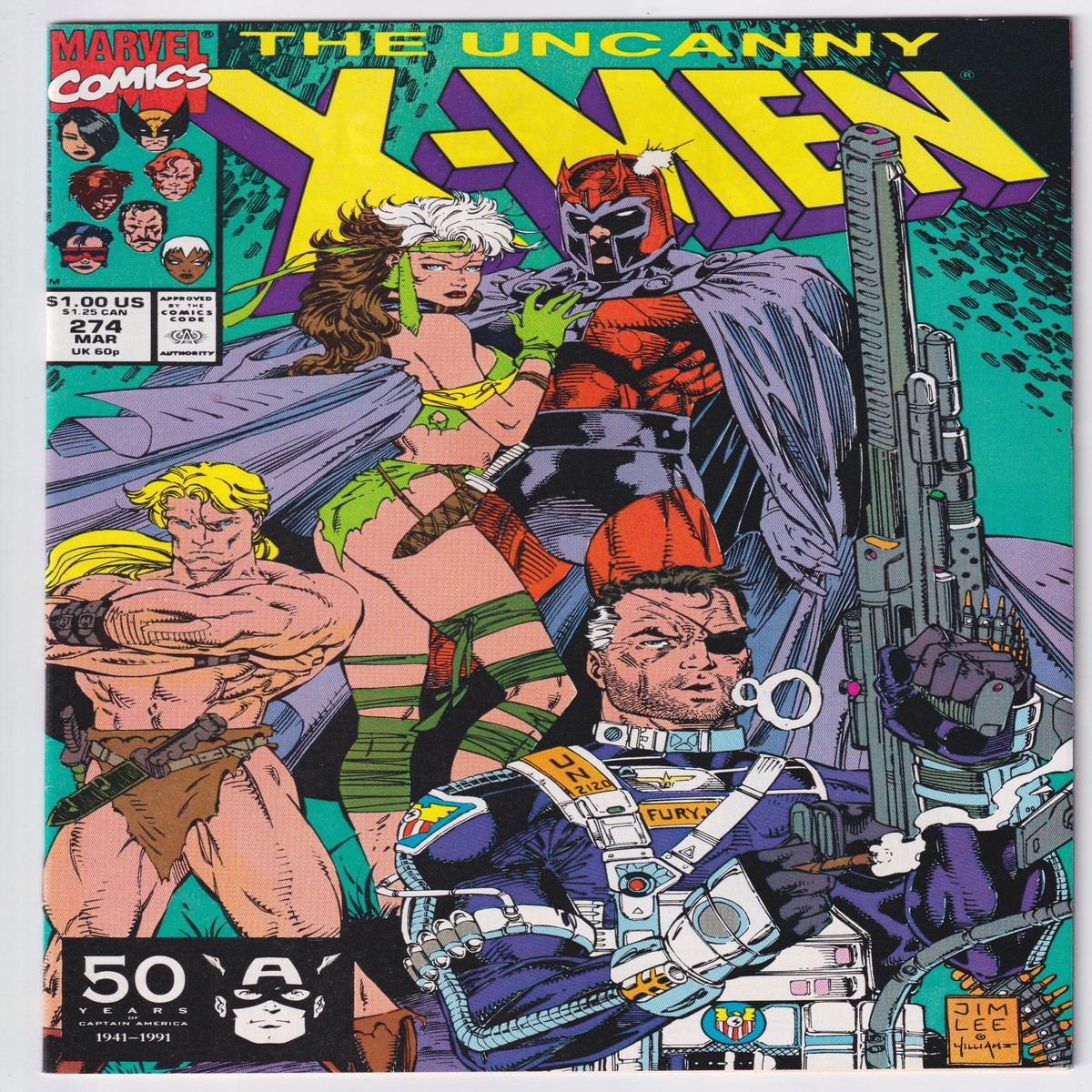 UNCANNY X-MEN (1963) #274 NM-