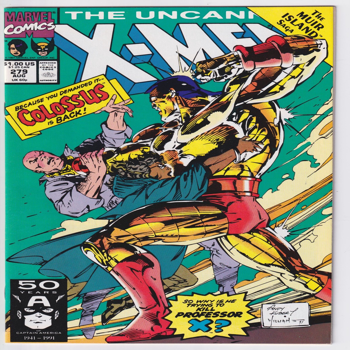 UNCANNY X-MEN (1963) #279 VF/NM