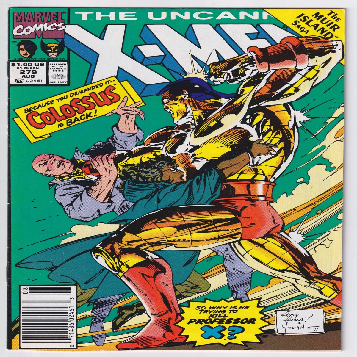 UNCANNY X-MEN (1963) #279 VF+