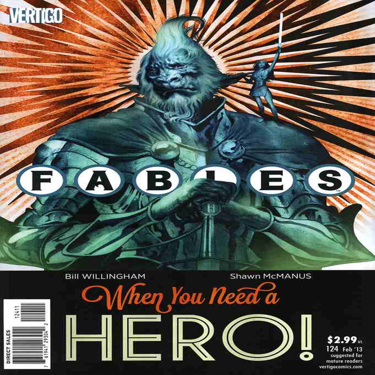 FABLES #124 (MR)