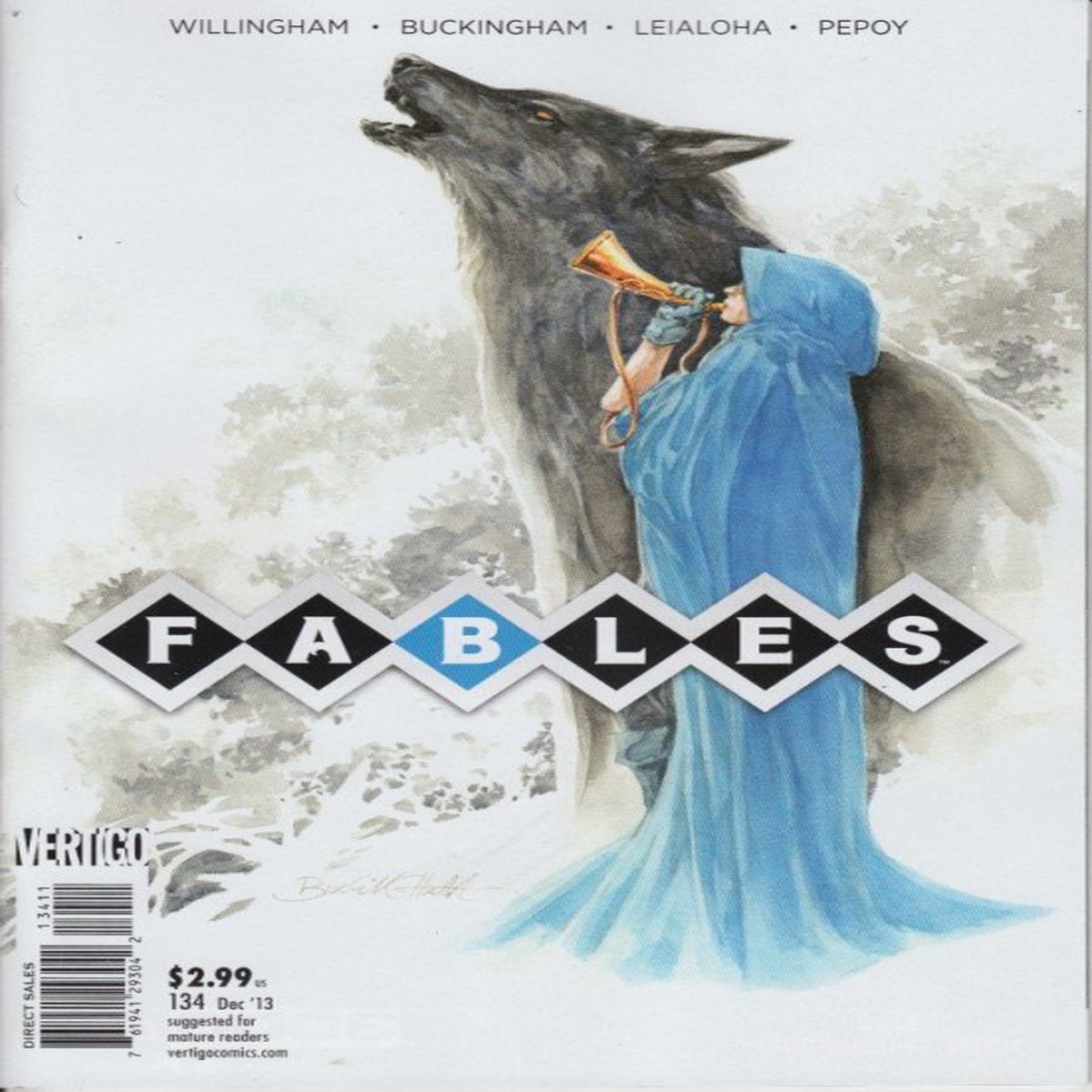 FABLES #134 (MR)