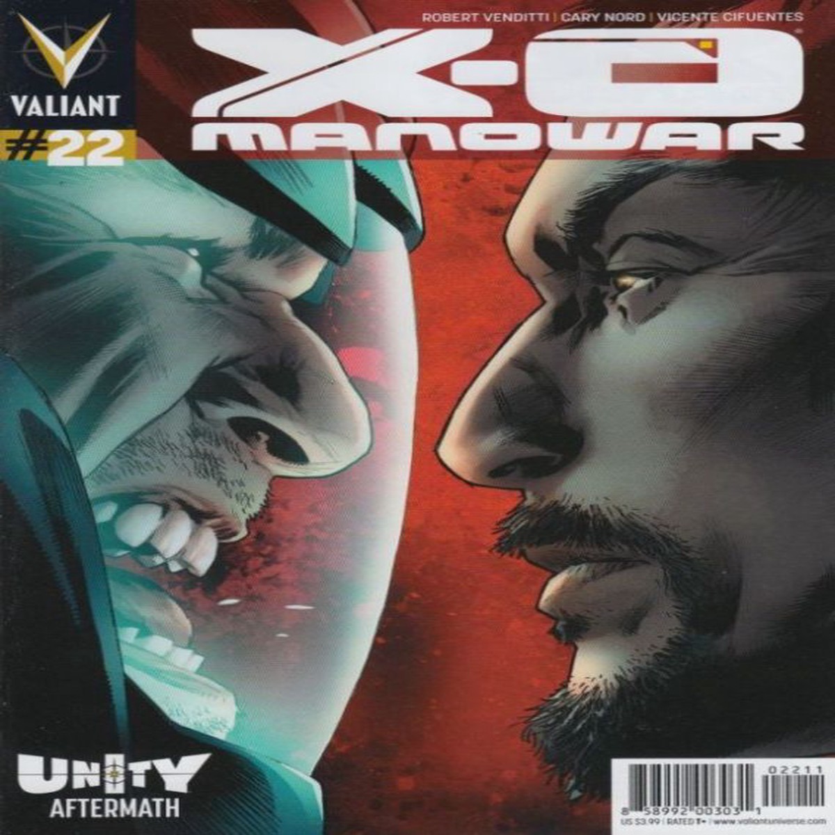 X-O MANOWAR (2012) #22 REG LAROSA UNITY