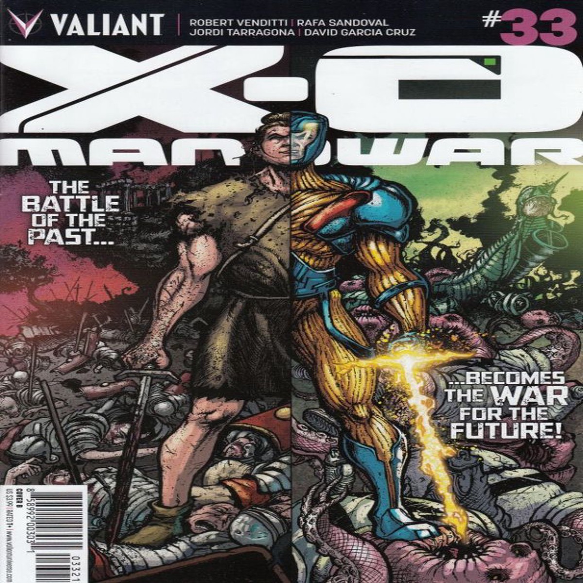 X-O MANOWAR (2012) #33 CVR B LEE
