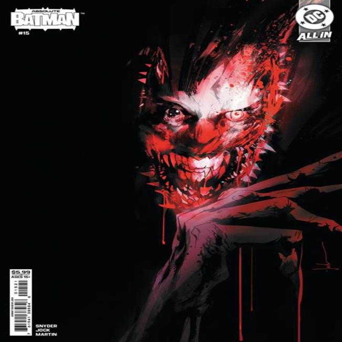 Absolute Batman #15 Cover B Jock Card Stock Variant