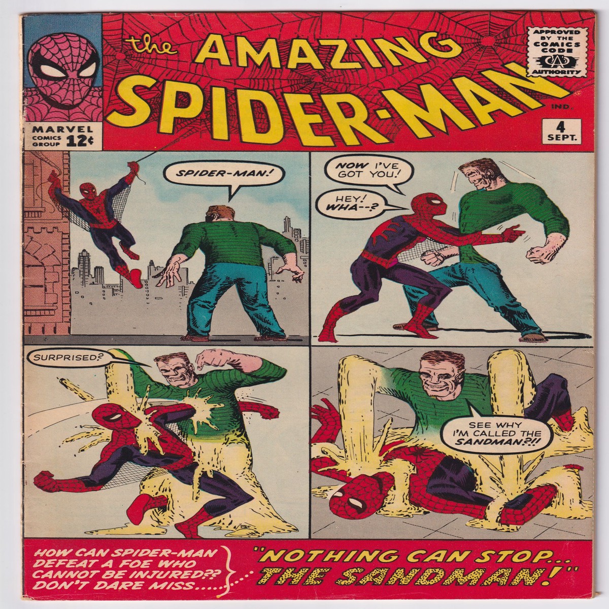 AMAZING SPIDER-MAN (1963) #004 FN (6.0)