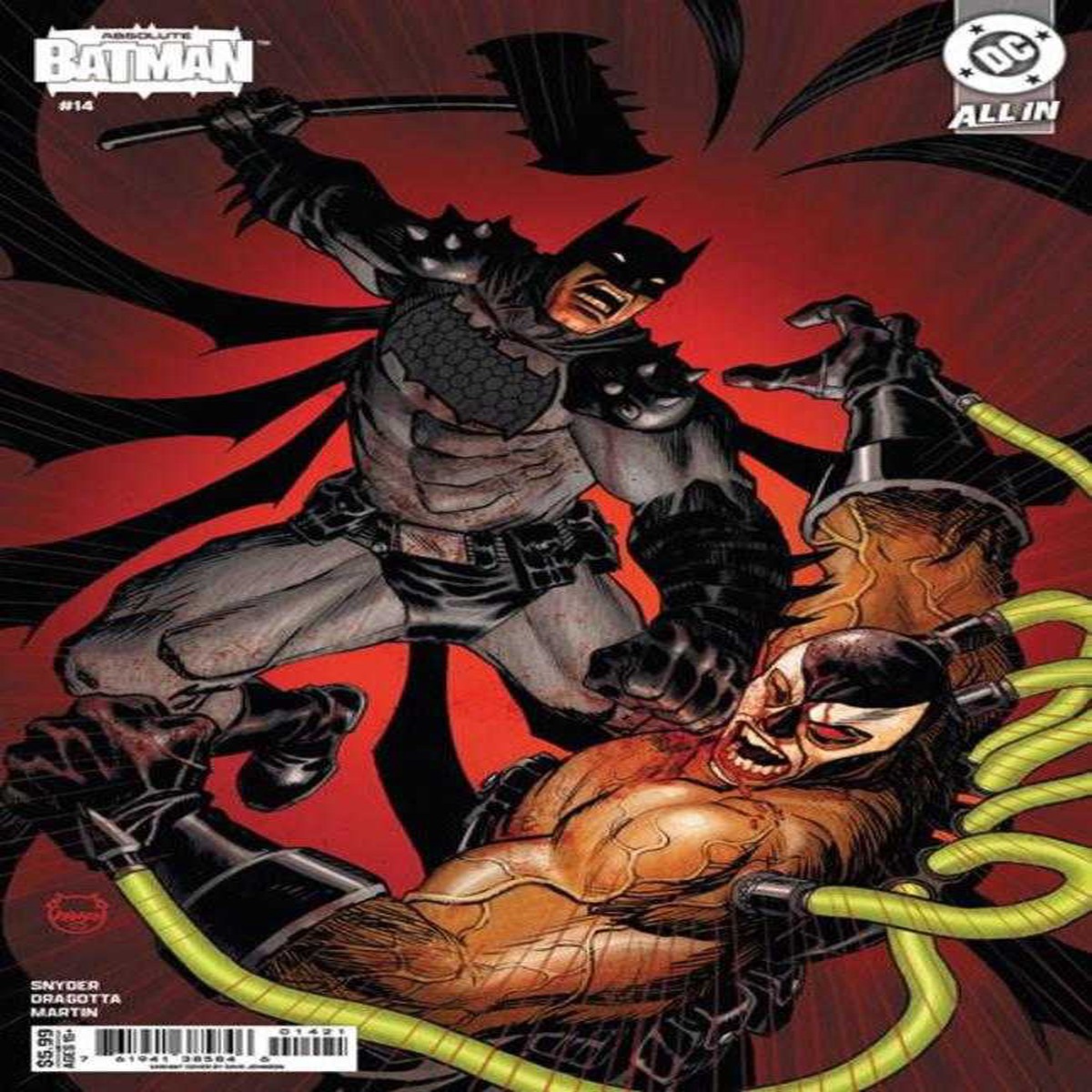 Absolute Batman #14 Cover B Dave Johnson Card Stock Variant
