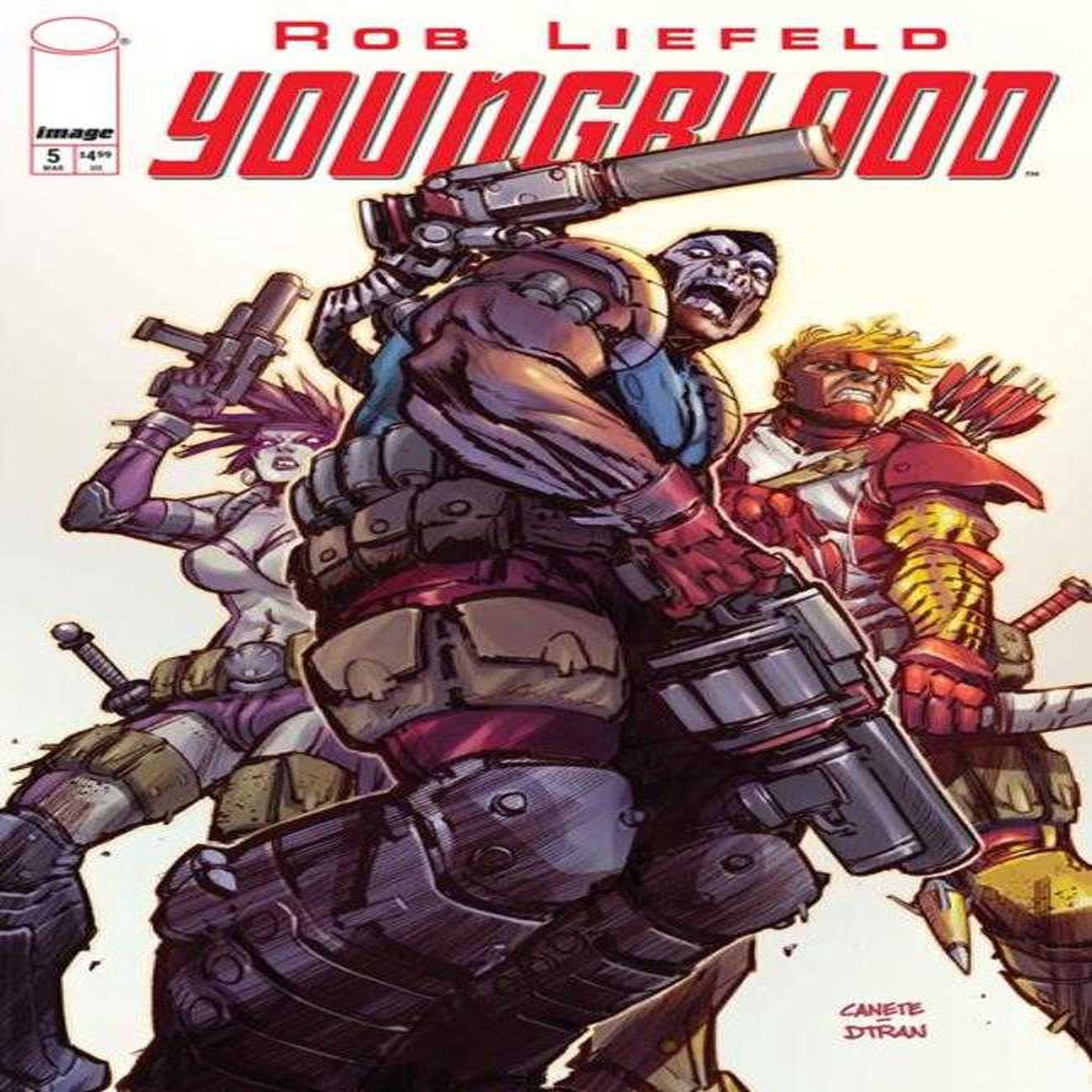 Youngblood #5 Cover C Eric Canete Variant (Mature)