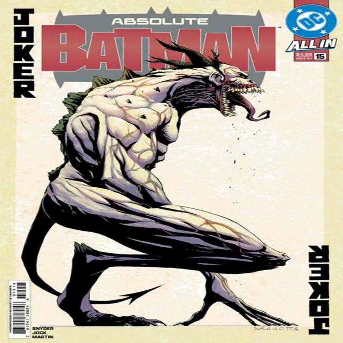 Absolute Batman #15 3rd Print Cover A Nick Dragotta