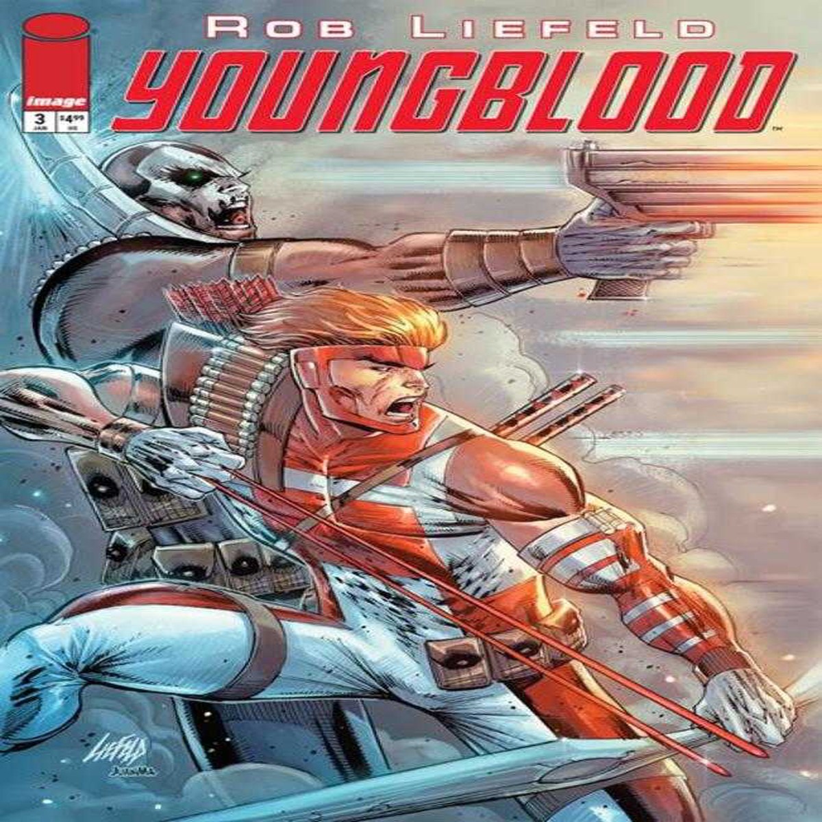 Youngblood #3 (2025) Cover A Rob Liefeld (Mature)