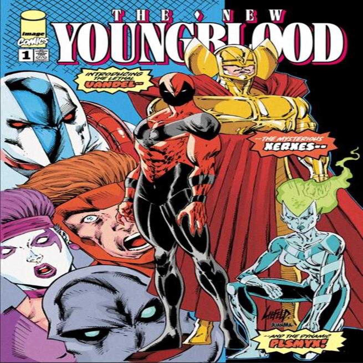 Youngblood #1 (2025) 2nd Printing Cover A Rob Liefeld