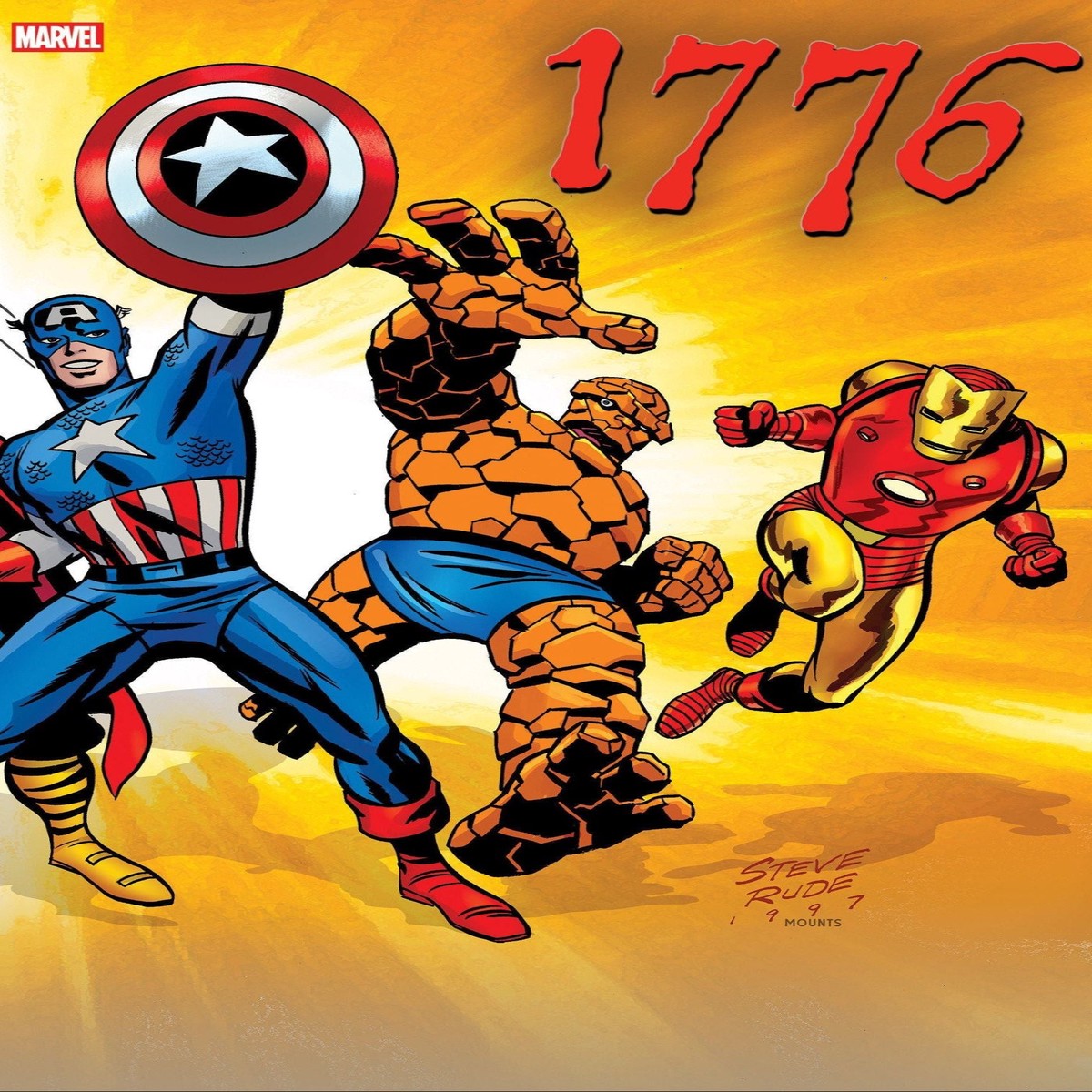 1776 #1 Steve Rude Wraparound Variant