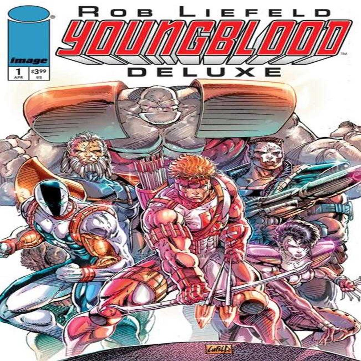 Youngblood Deluxe #1 Cover A Rob Liefeld