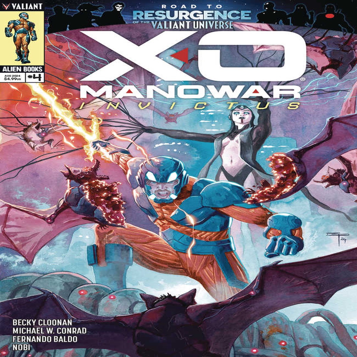 X-O Manowar Invictus #4 (Of 4) Cover A Peralta