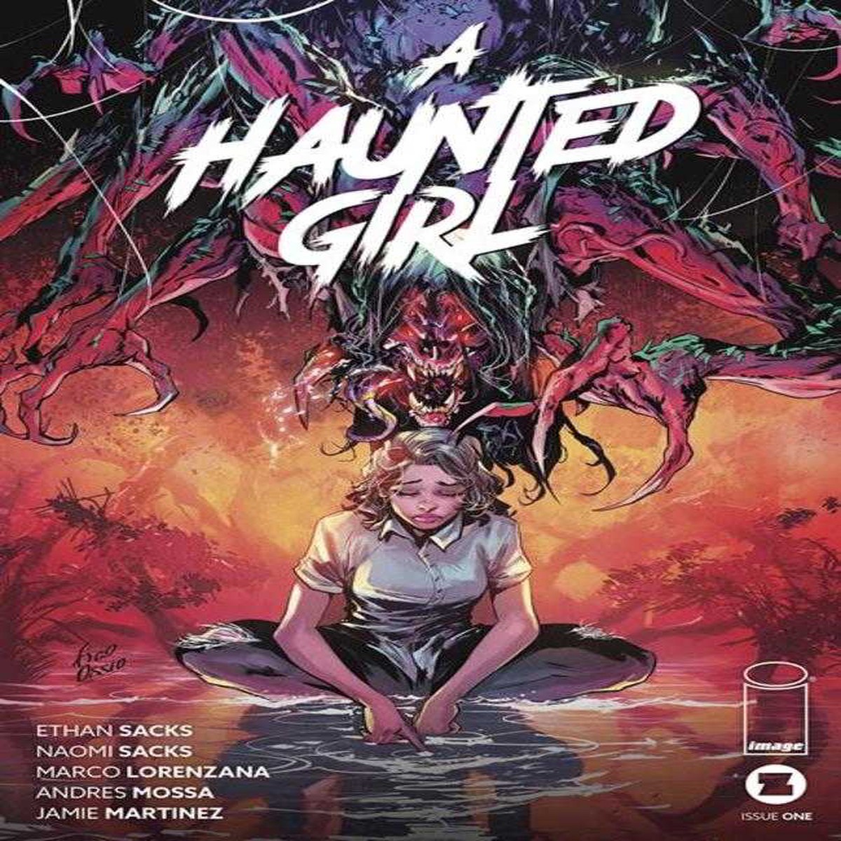 A Haunted Girl #1 (Of 4) Cover B Ossio