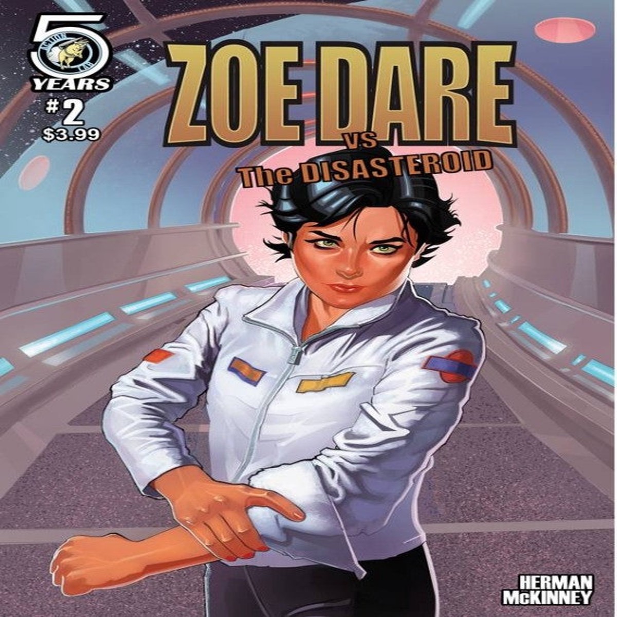 ZOE DARE VS DISASTEROID #2 CVR A HERMAN