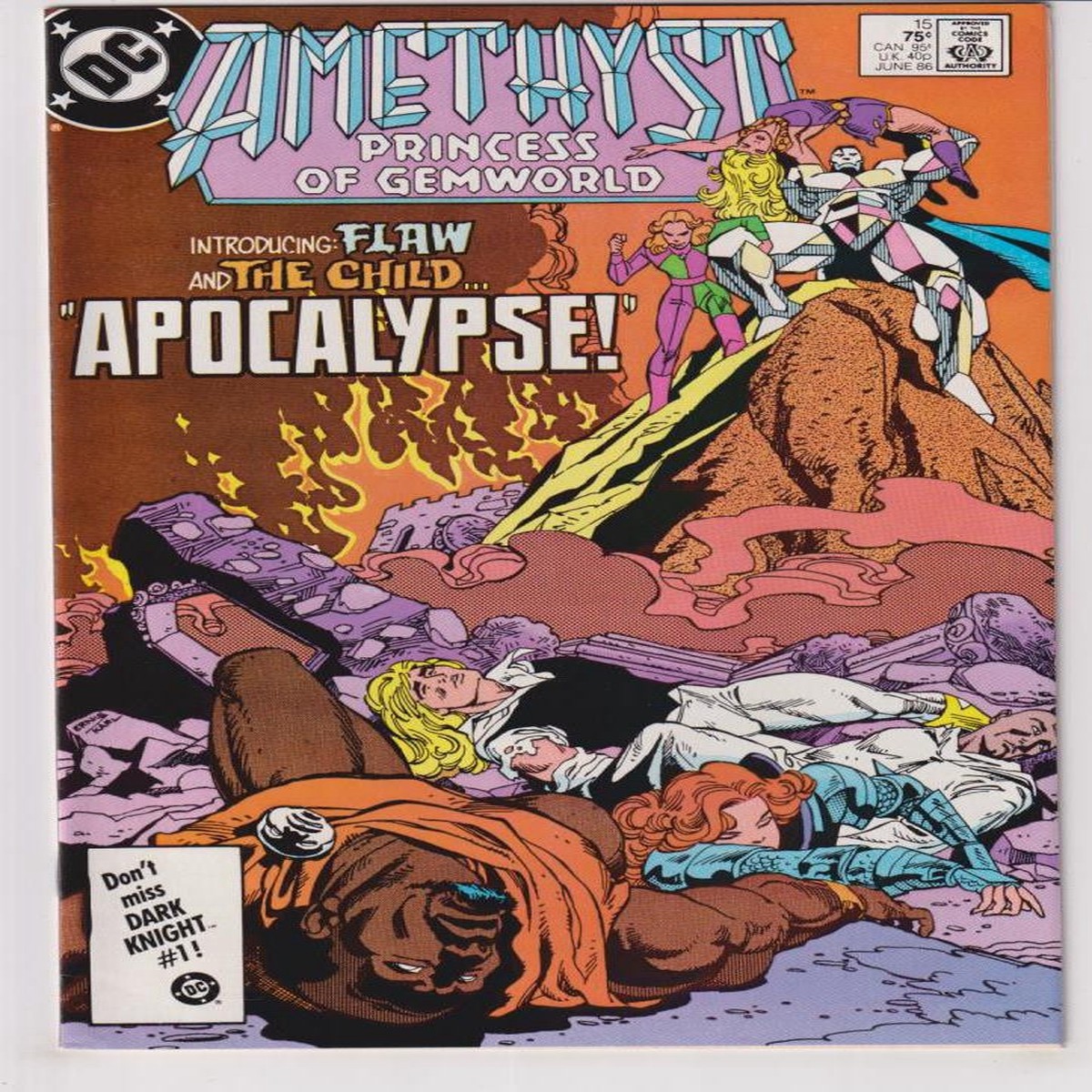 AMETHYST PRINCESS OF GEMWORLD (1985) #15 (DC 1986) C2
