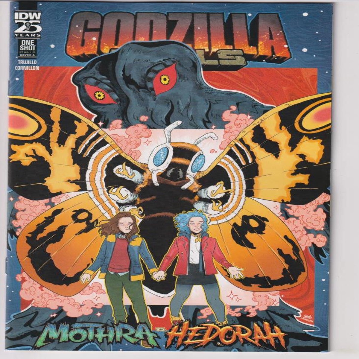GODZILLA RIVALS MOTHRA VS HEDORAH #1 (IDW 2024) "NEW UNREAD"
