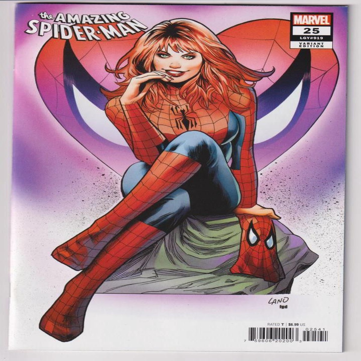 AMAZING SPIDER-MAN (2022) #25 LAND VAR (MARVEL 2023) C2 "NEW UNREAD"