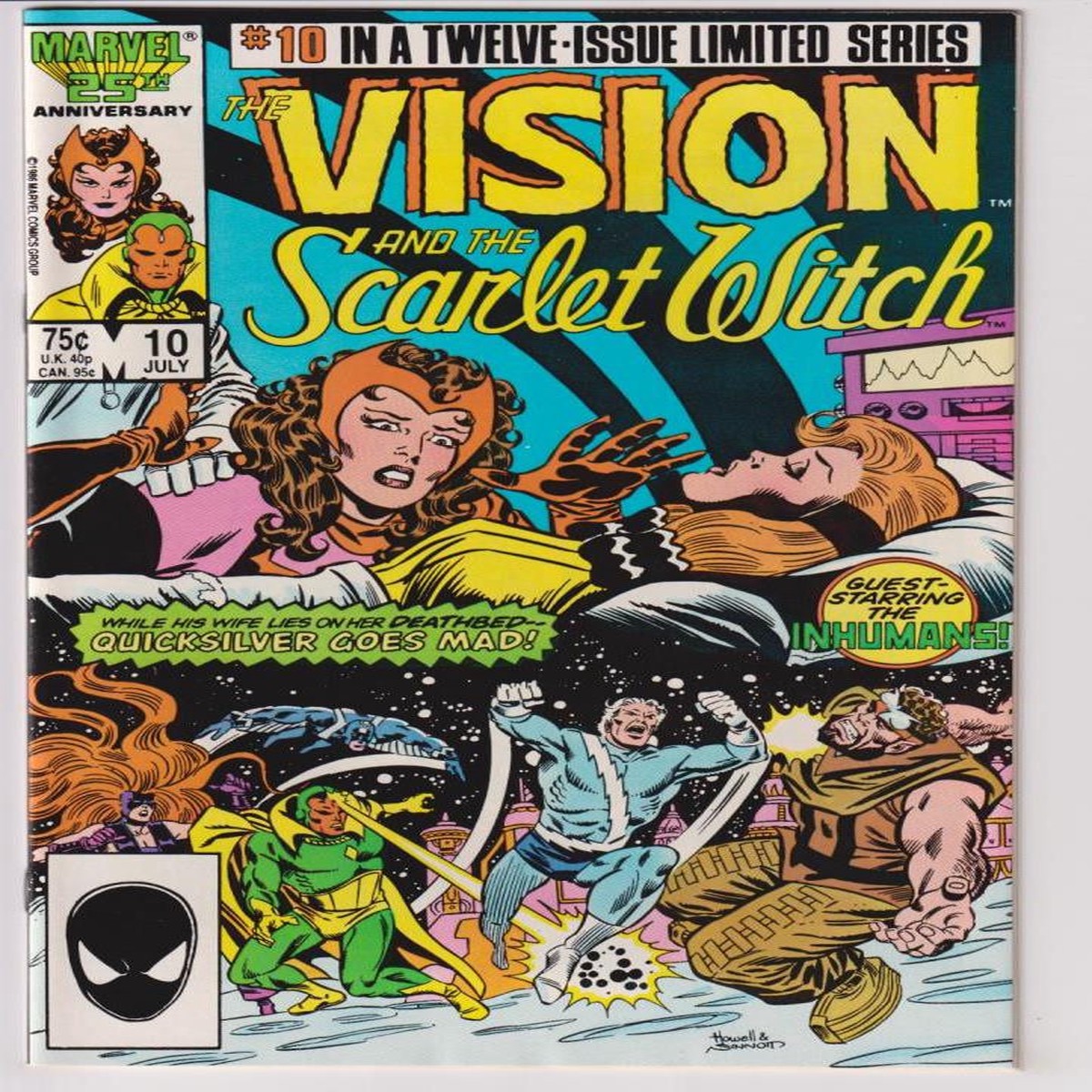VISION AND THE SCARLET WITCH (1985) #10 (MARVEL 1986)