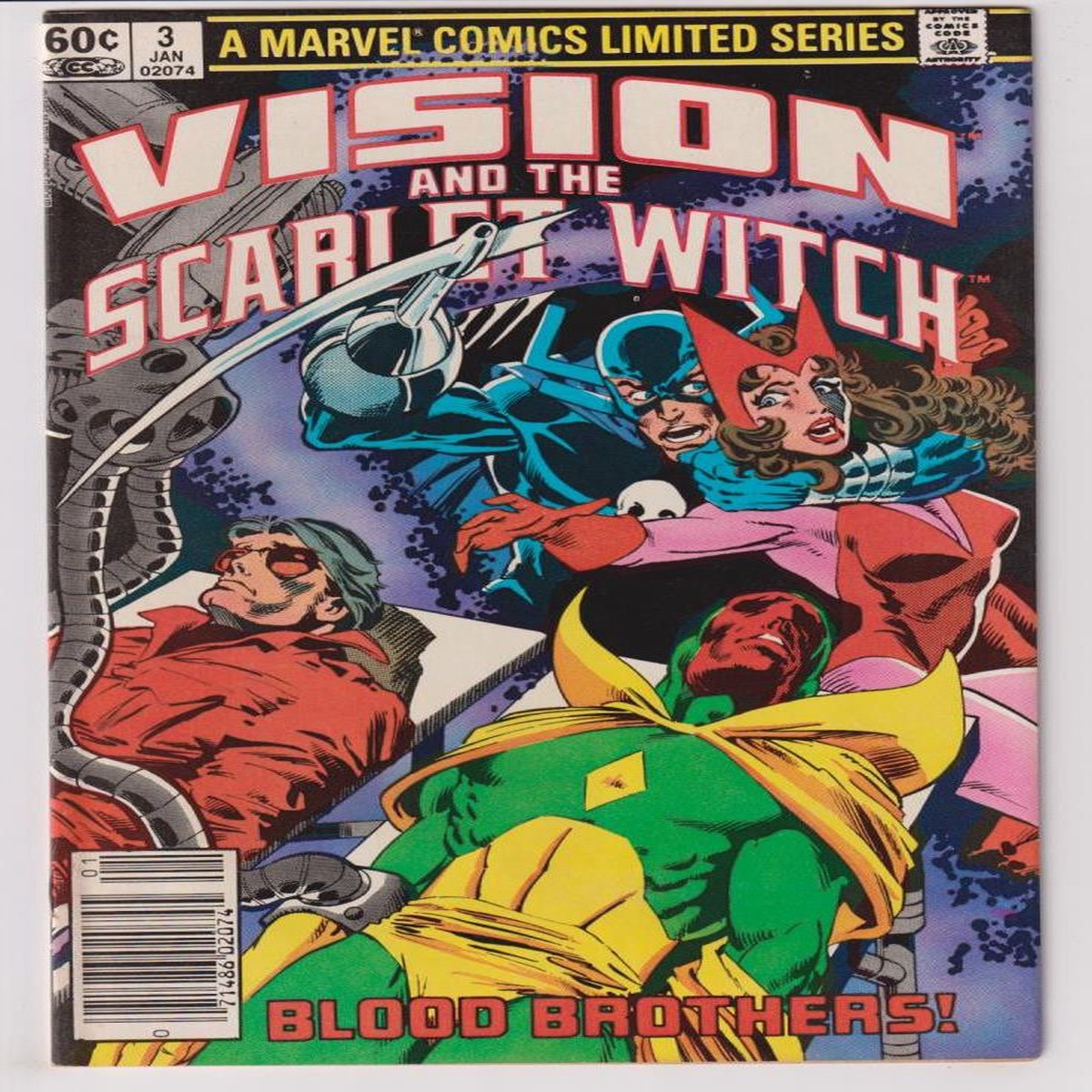 VISION AND THE SCARLET WITCH #3 (MARVEL 1983)