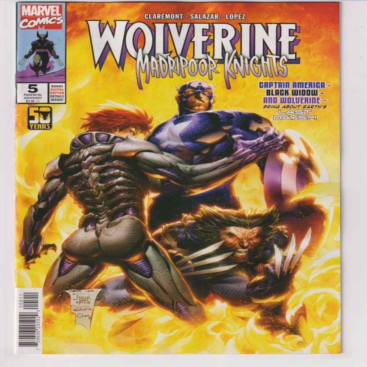 WOLVERINE MADRIPOOR KNIGHTS #5 (MARVEL 2024) "NEW UNREAD"