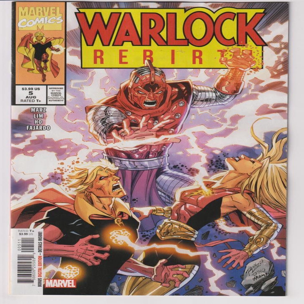WARLOCK REBIRTH #5 (OF 5) (MARVEL 2023) "NEW UNREAD"