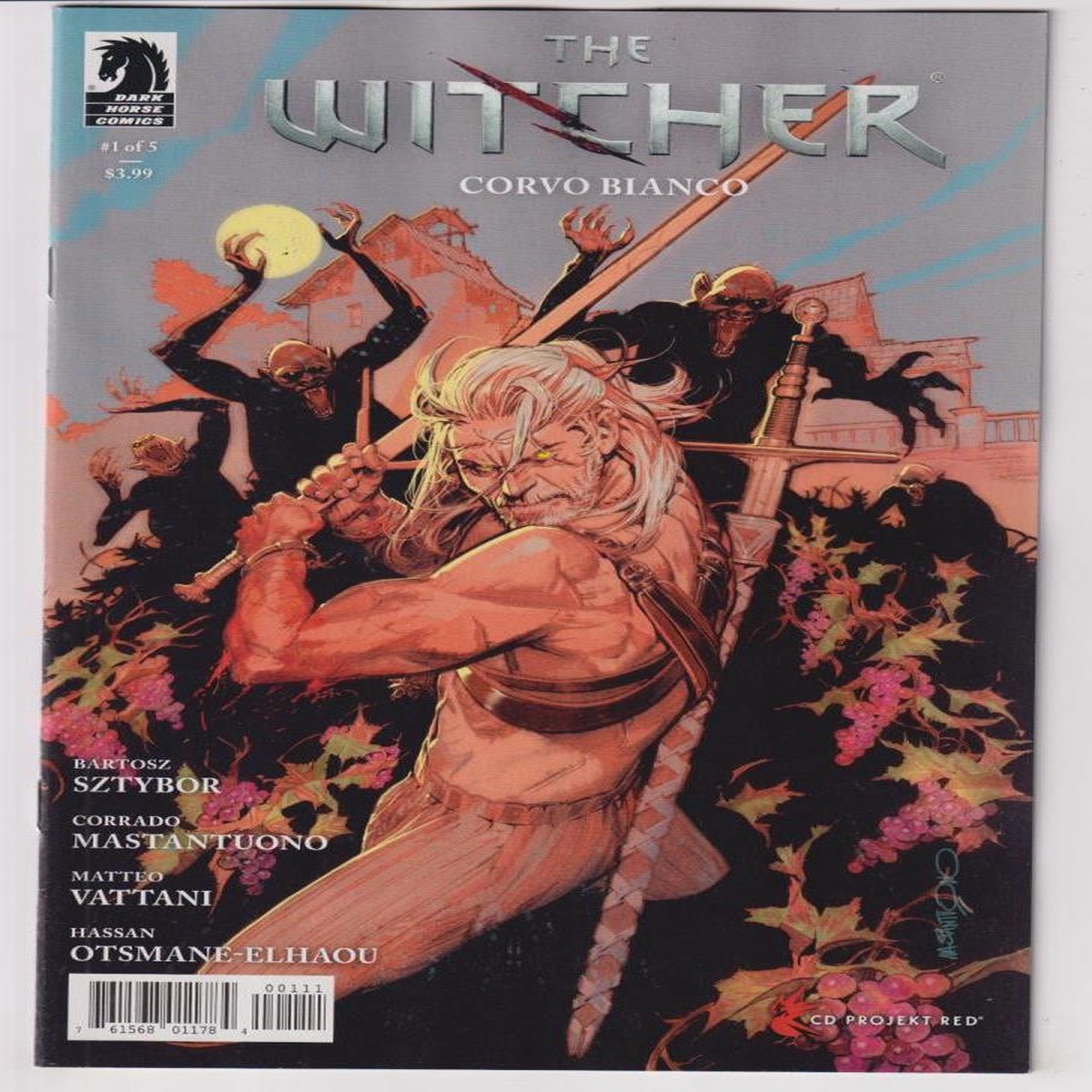 WITCHER CORVO BIANCO #1 (DARK HORSE 2024) "NEW UNREAD"