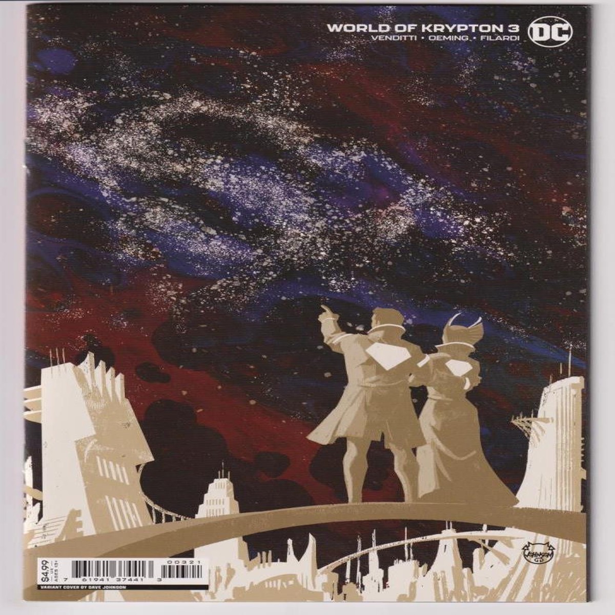 WORLD OF KRYPTON #3 (OF 6) CVR B (DC 2022) C2 "NEW UNREAD"