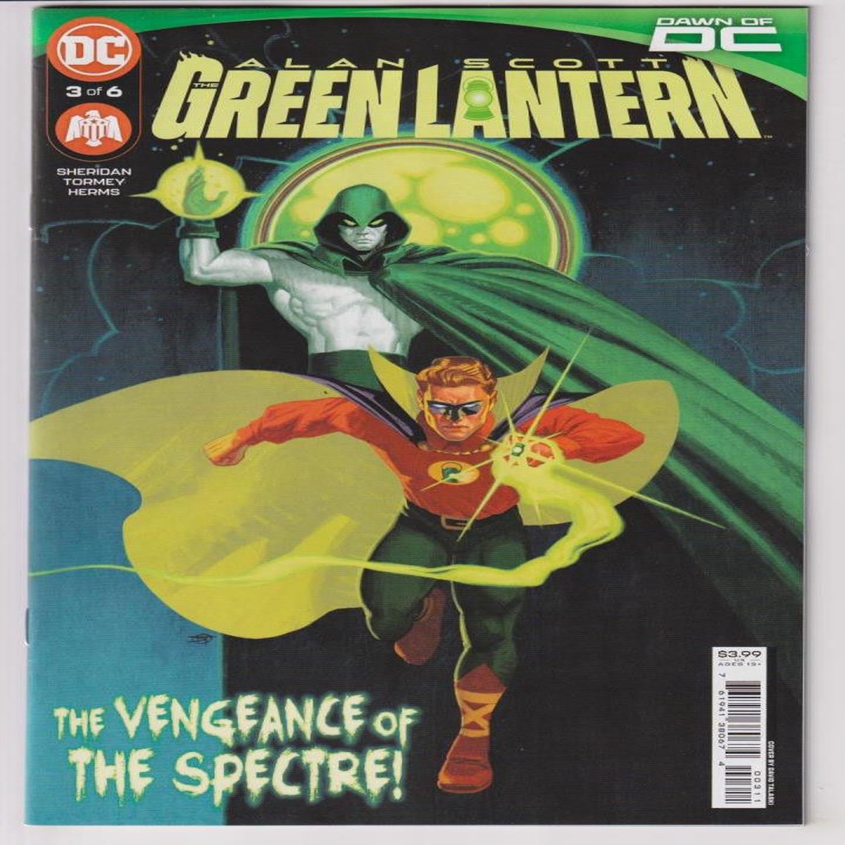 ALAN SCOTT THE GREEN LANTERN #3 (OF 6) (DC 2024) C3 "NEW UNREAD"